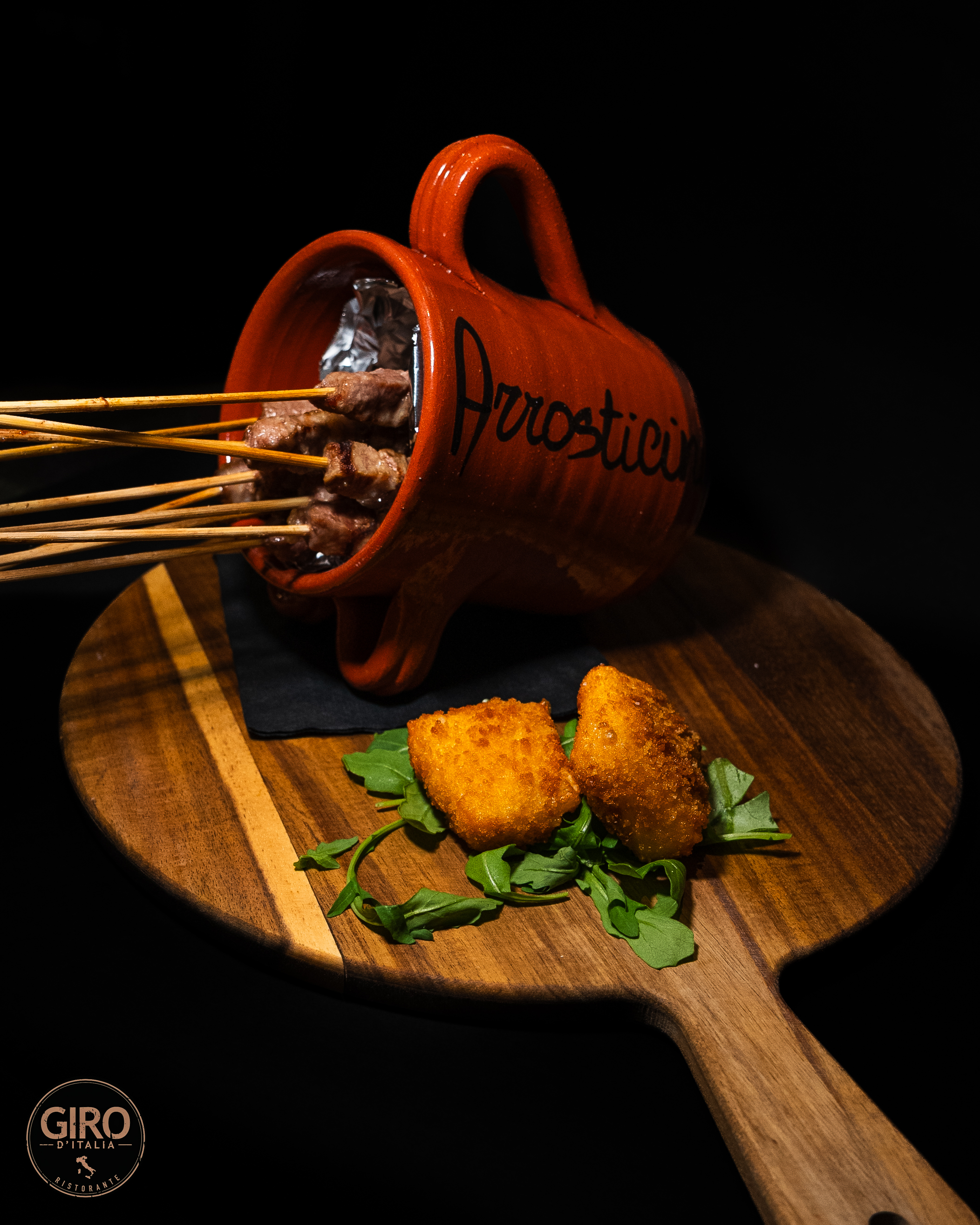 ARROSTICINI d’AGNELLO E CACIO FRITTO