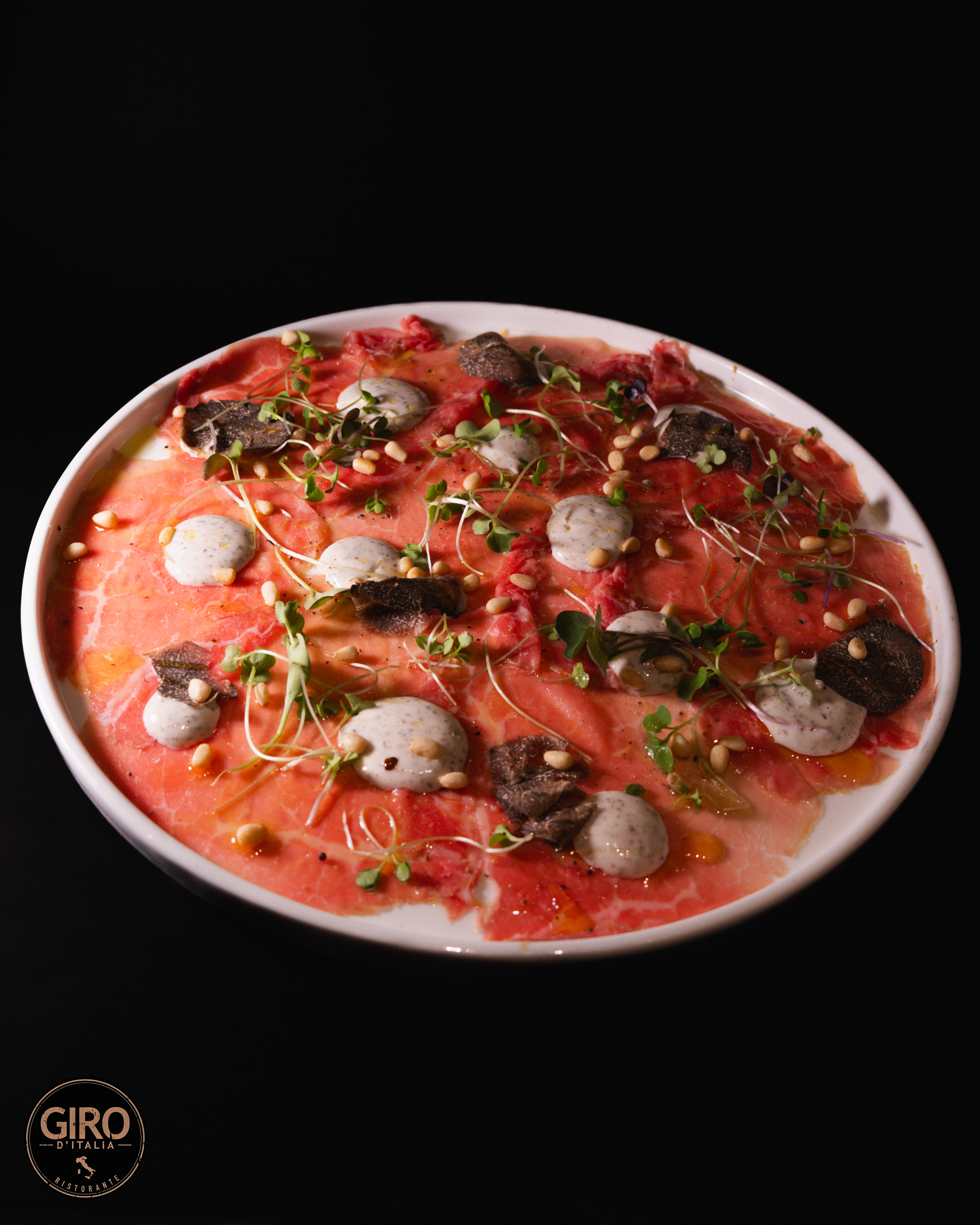 CARPACCIO DI MANZO AL TARTUFO